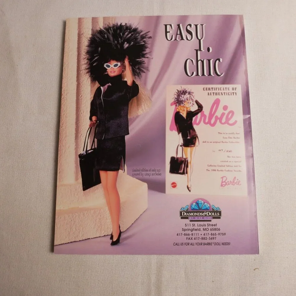 Barbie Bazaar Special Edition 1997 Magazine With Bob Mackie - Picture 2 of 3
